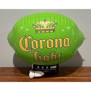 Vintage Corona‎ Light Beer Inflatable Hanging Blimp  *Man Cave*